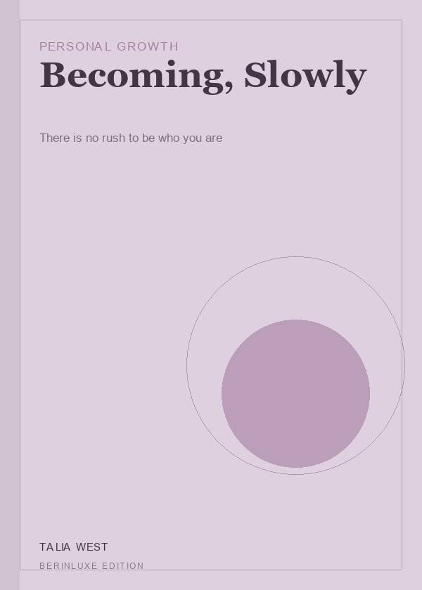Becoming, Slowly cover